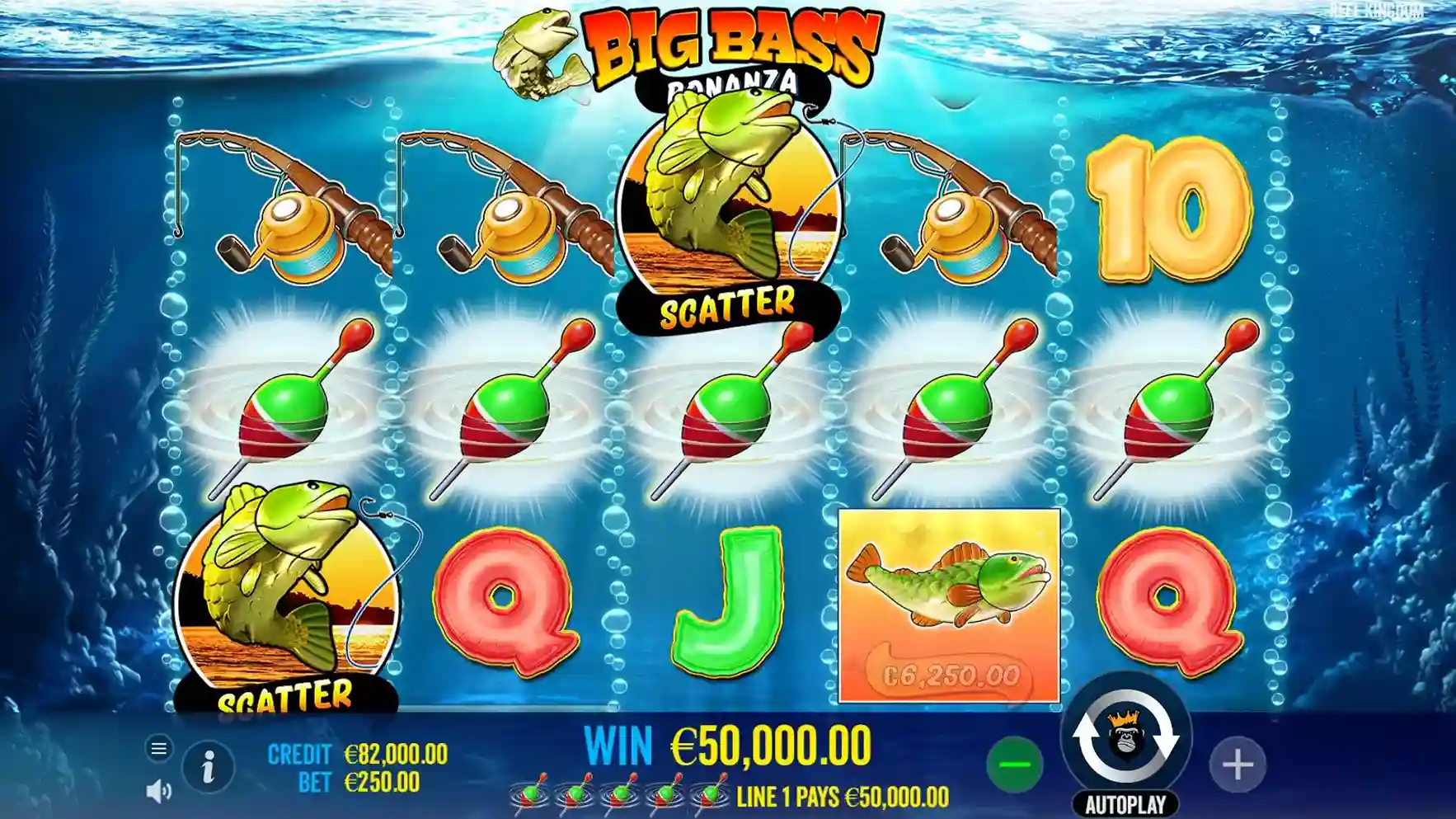 Big Bass Bonanza slot online su Zdrapki Casino